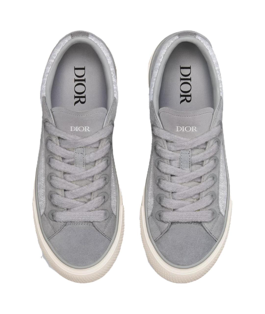 CHRISTIAN DIOR Серые кеды, фото 4