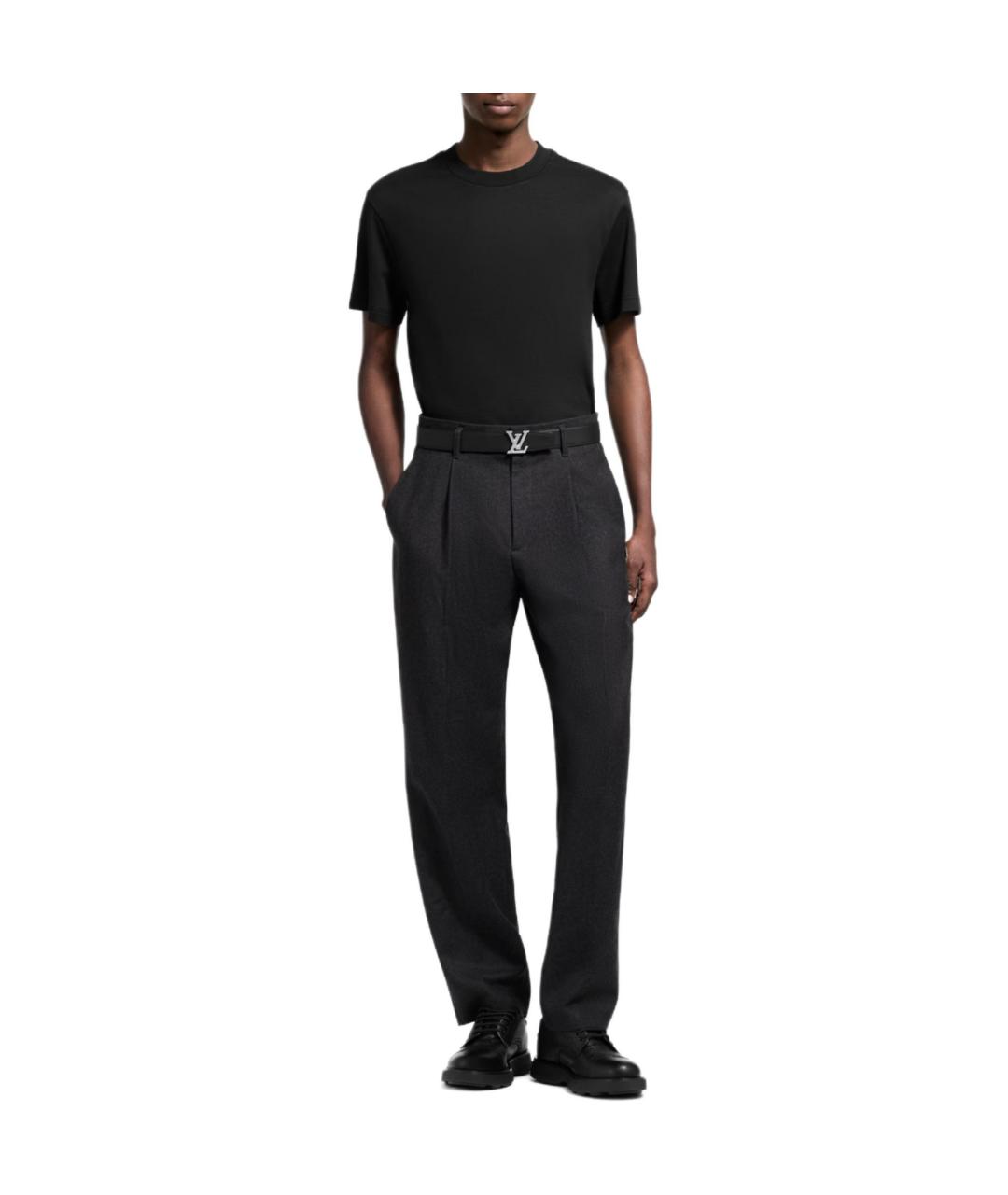 LOUIS VUITTON Черная футболка, фото 2