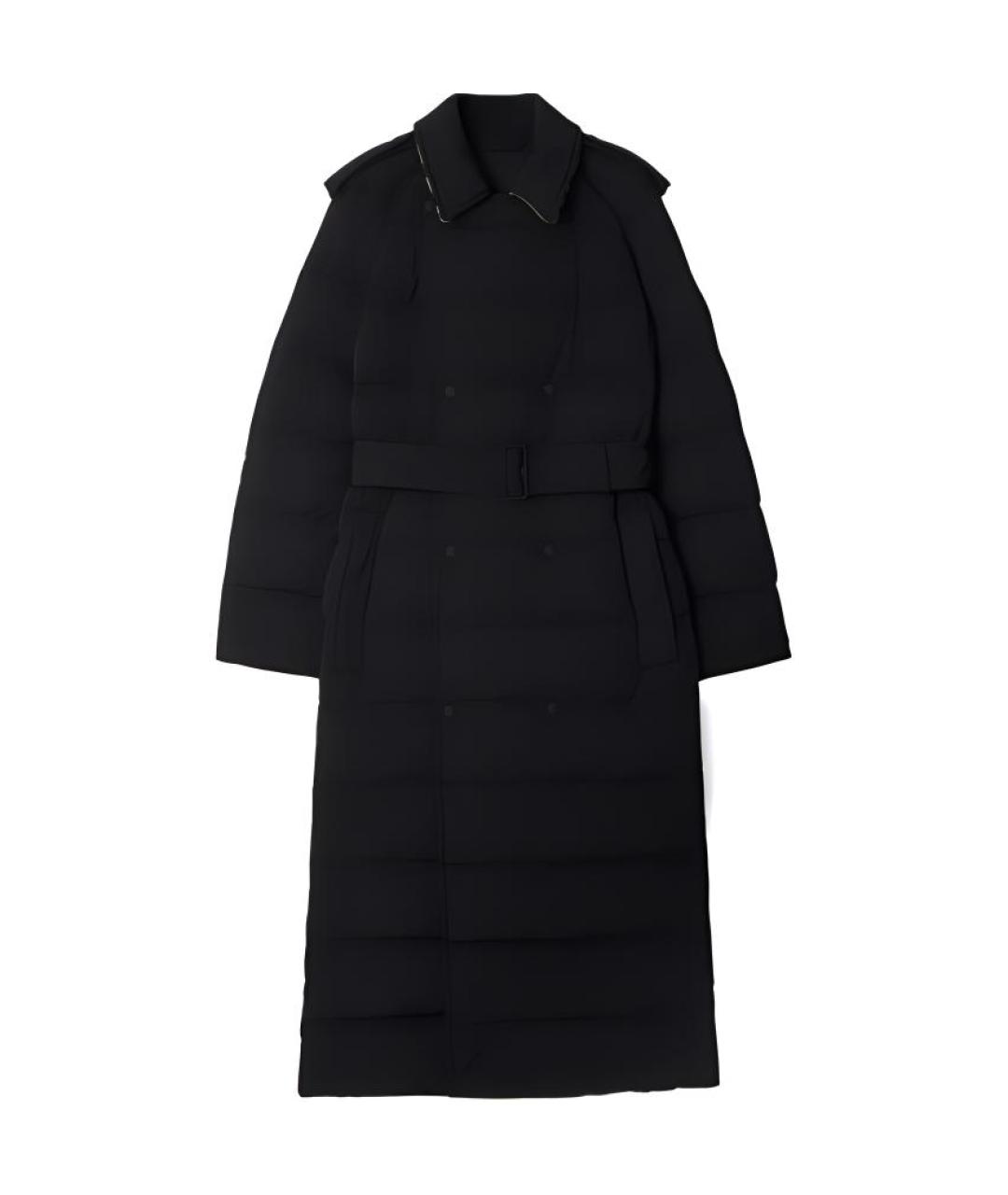 BURBERRY Черный пуховик, фото 1