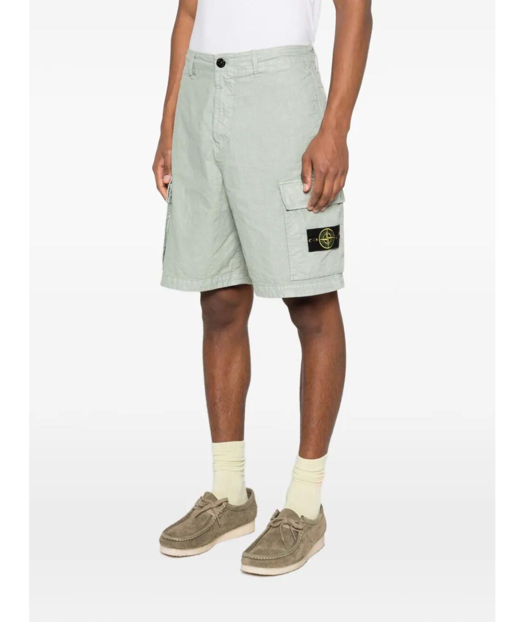 STONE ISLAND Полиамидовые шорты, фото 3