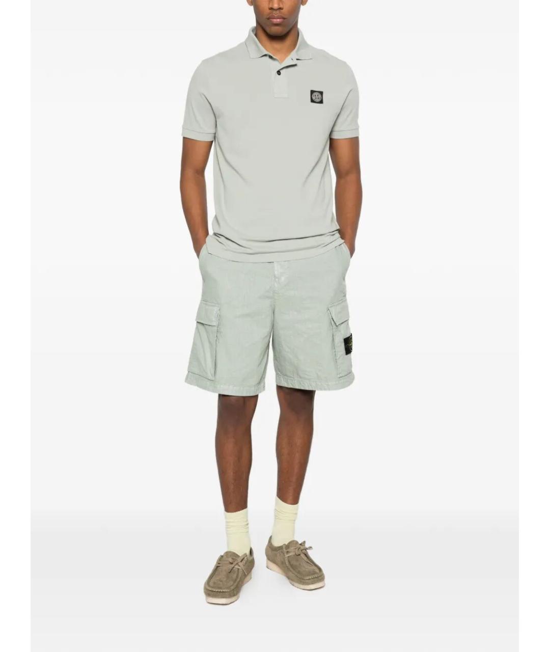 STONE ISLAND Полиамидовые шорты, фото 2