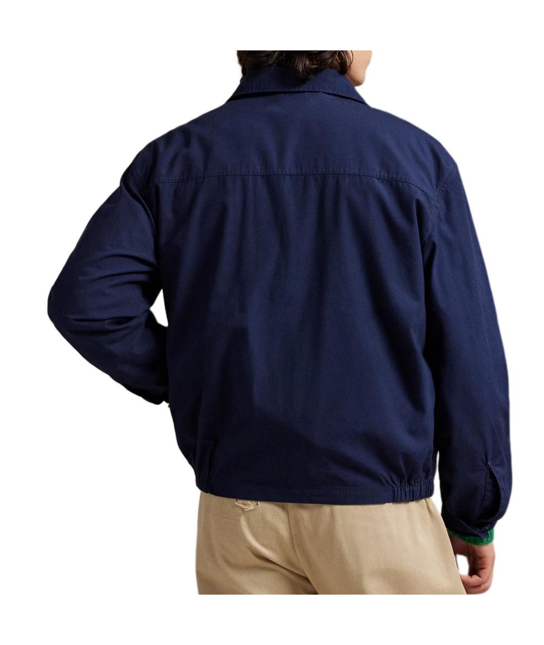 POLO RALPH LAUREN Синяя полиамидовая куртка, фото 2