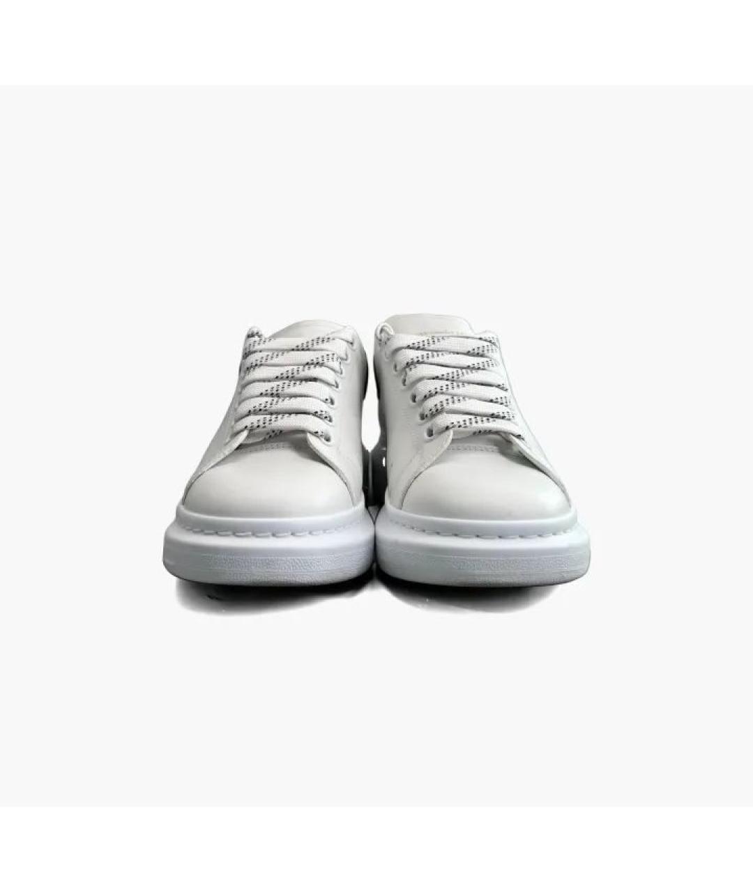 ALEXANDER MCQUEEN Белые низкие кроссовки / кеды, фото 4