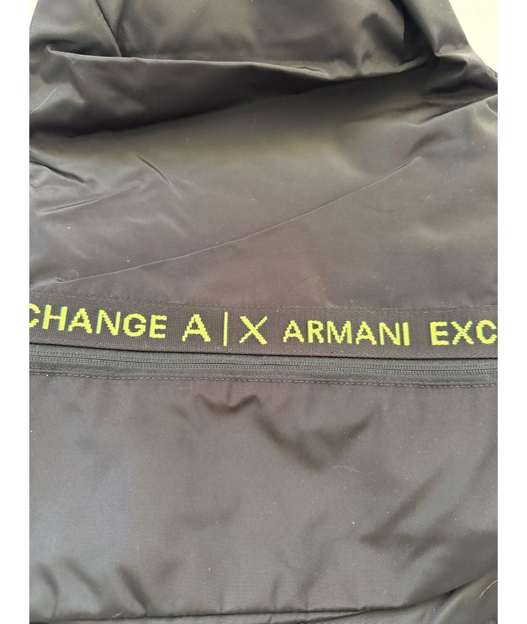 ARMANI EXCHANGE Черный рюкзак, фото 2