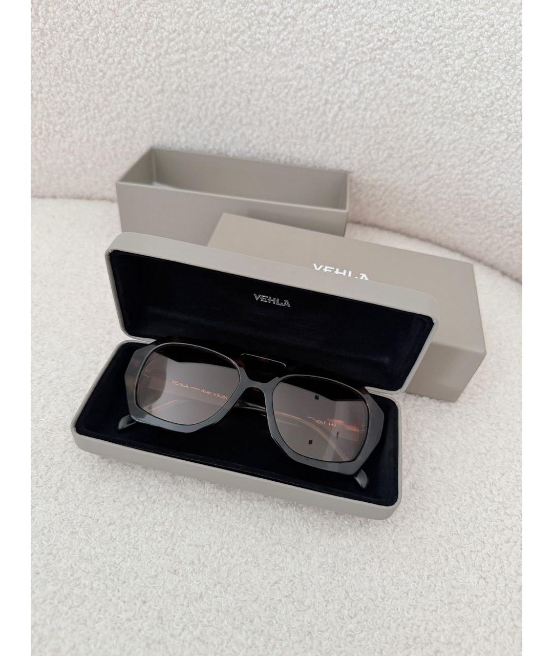 Vehla Коричневые пластиковые солнцезащитные очки, фото 3