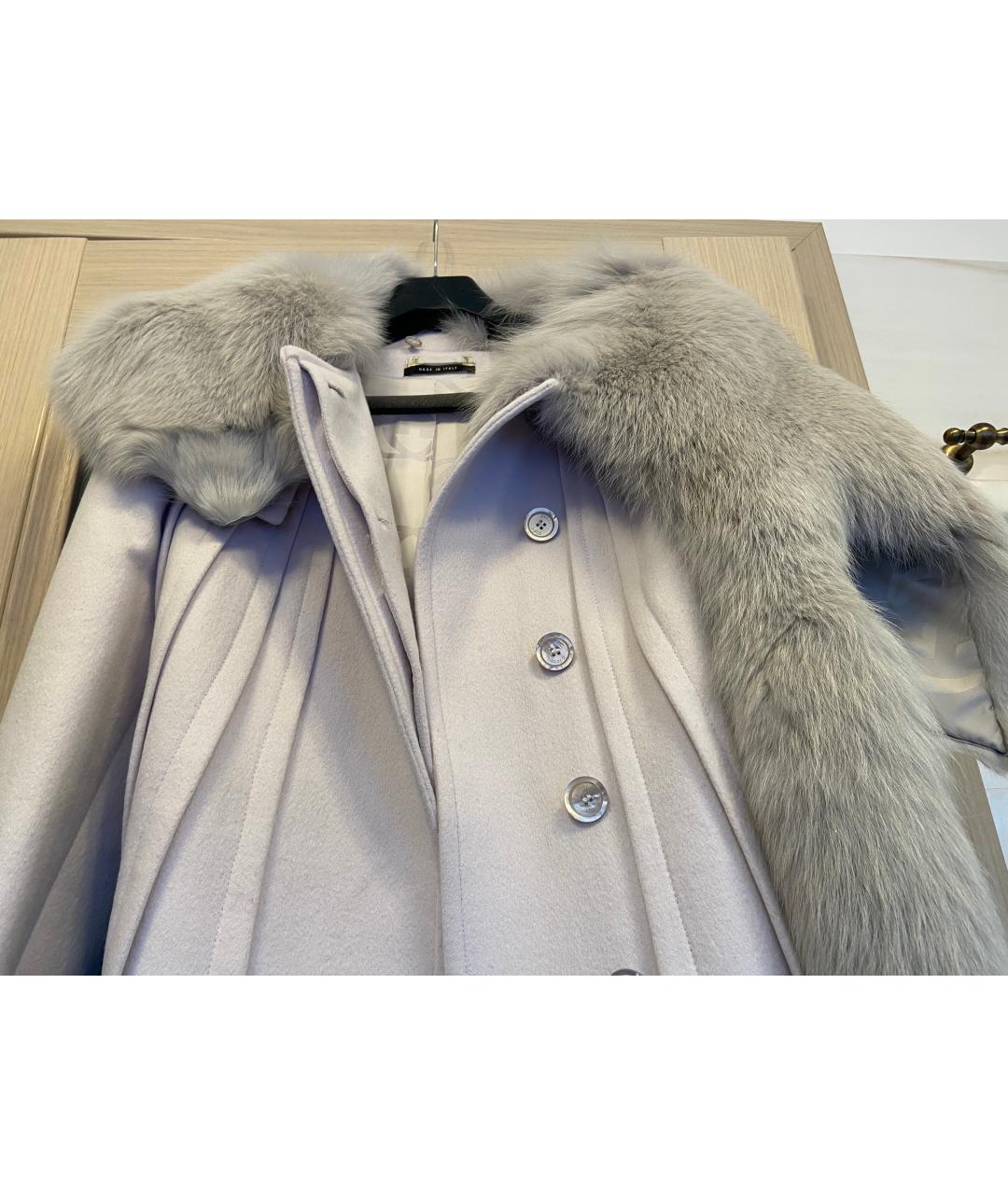 GUCCI Серое шерстяное пальто, фото 9