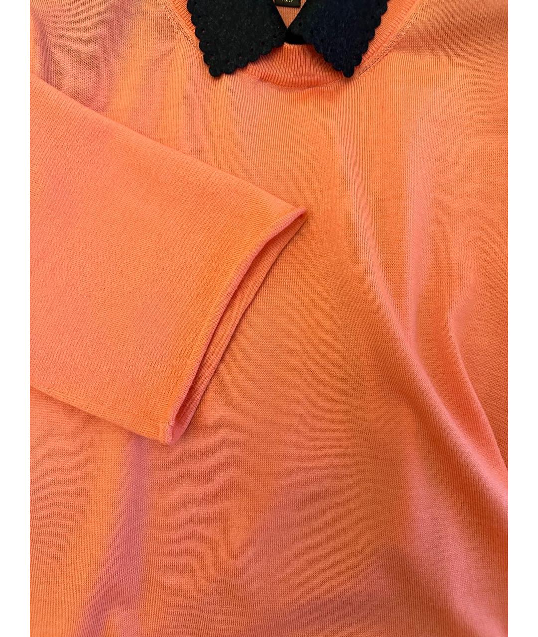 LOUIS VUITTON Оранжевый кардиган, фото 8