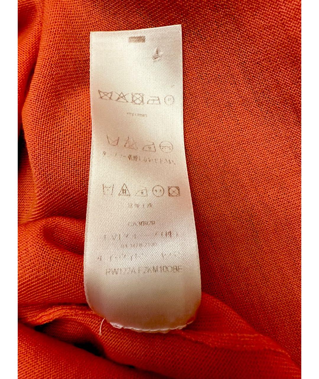 LOUIS VUITTON Оранжевый кардиган, фото 6