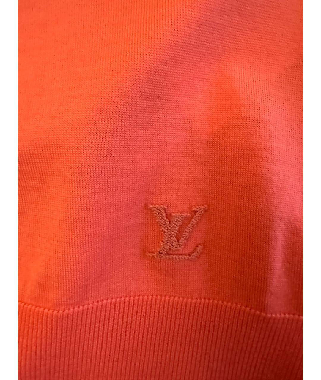 LOUIS VUITTON Оранжевый кардиган, фото 7