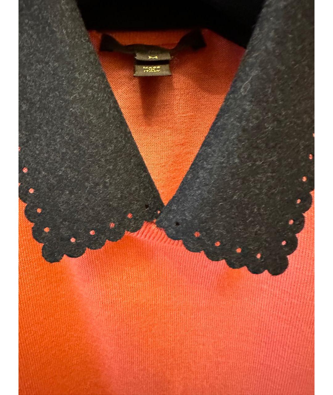 LOUIS VUITTON Оранжевый кардиган, фото 4