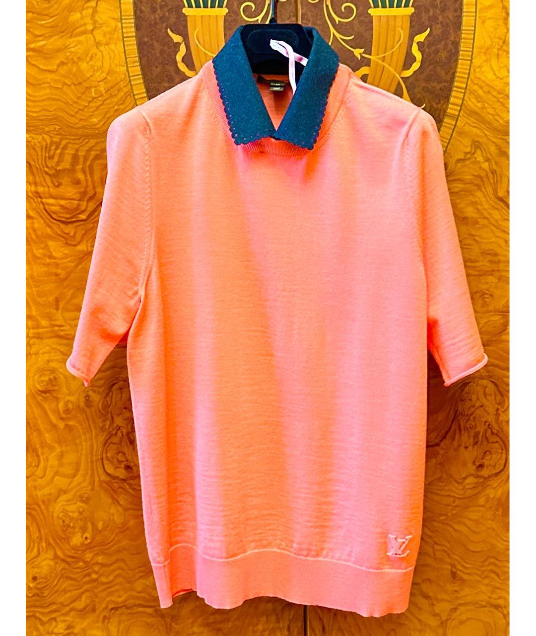 LOUIS VUITTON Оранжевый кардиган, фото 9