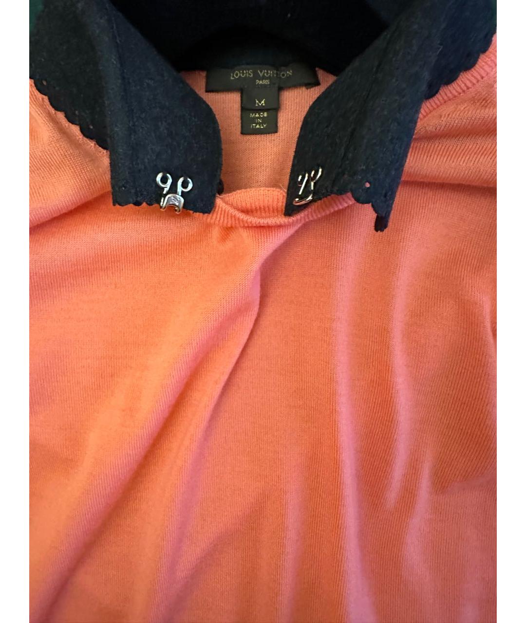 LOUIS VUITTON Оранжевый кардиган, фото 5