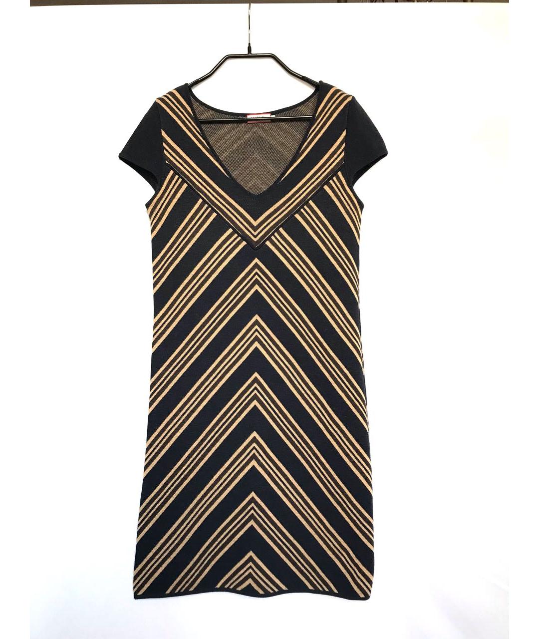 MAX&CO Мульти шерстяное повседневное платье, фото 7