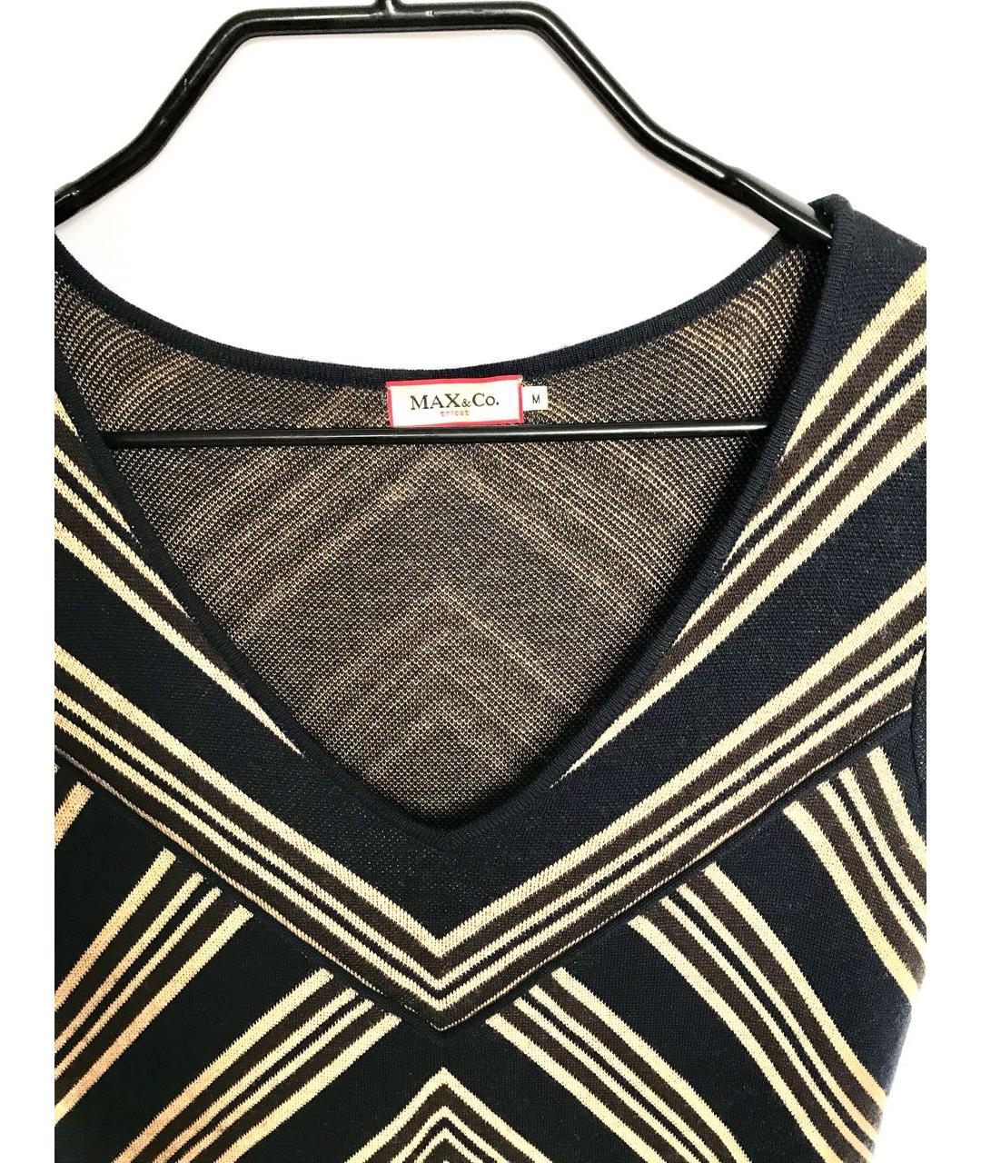 MAX&CO Мульти шерстяное повседневное платье, фото 3