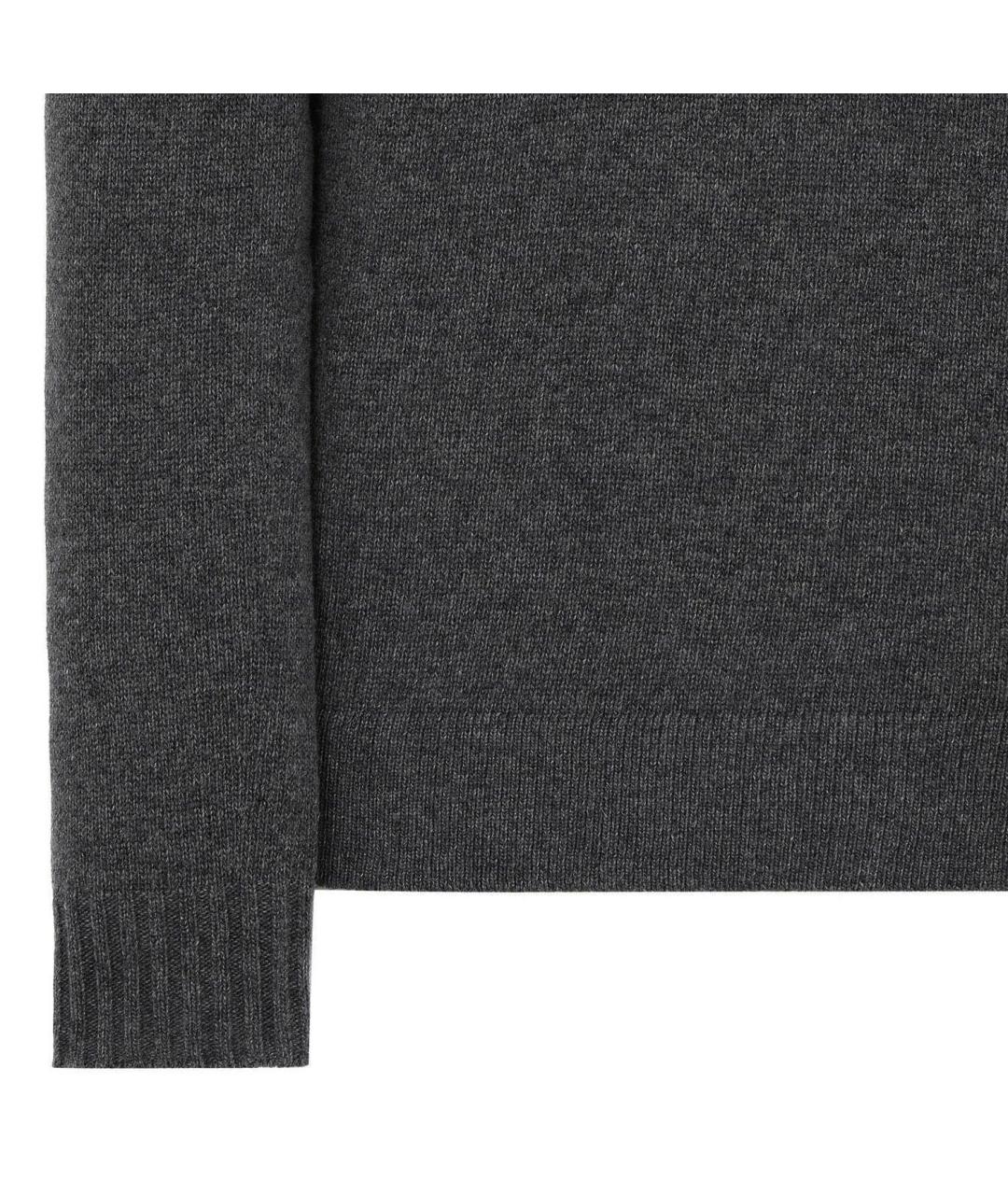 STONE ISLAND Серый джемпер / свитер, фото 3