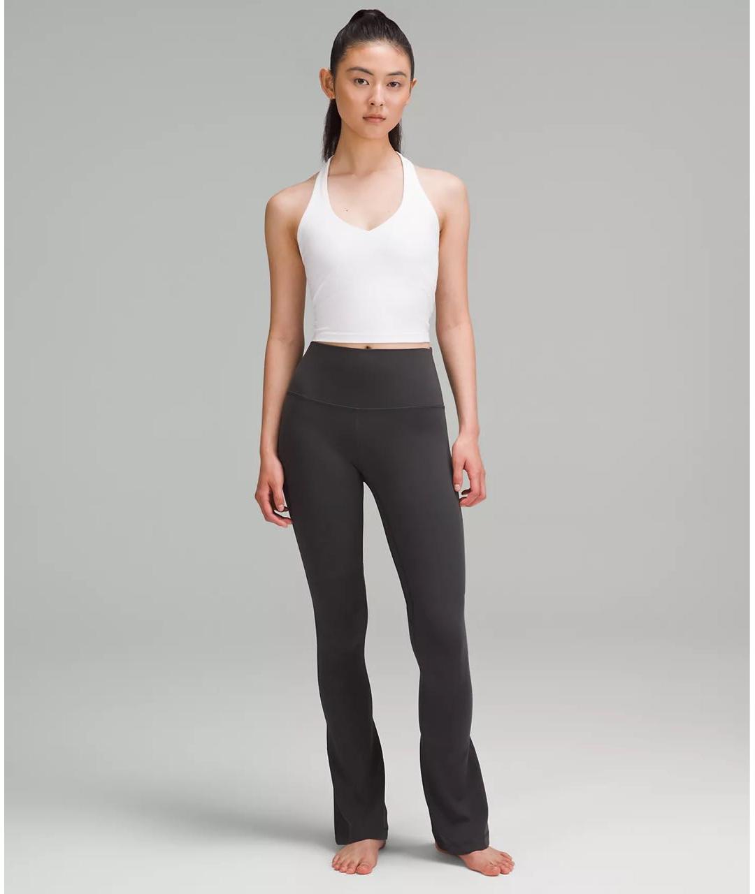 Lululemon Антрацитовые хлопко-эластановые леггинсы и велосипедки, фото 8