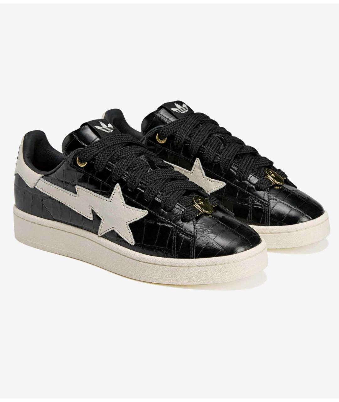 ADIDAS Черные кеды, фото 3