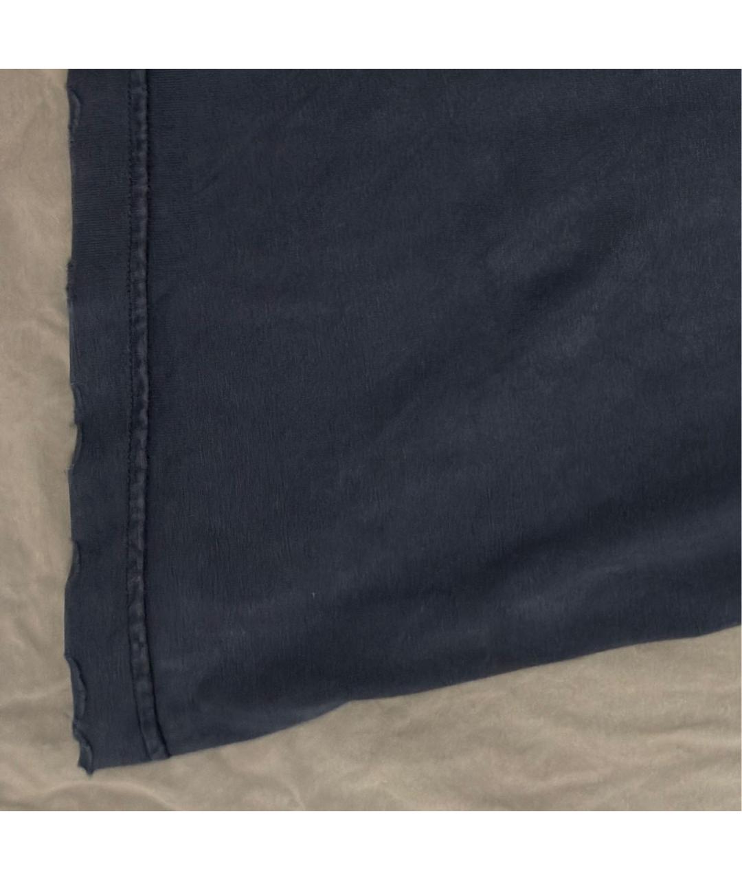 BALENCIAGA Черная хлопковая футболка, фото 4