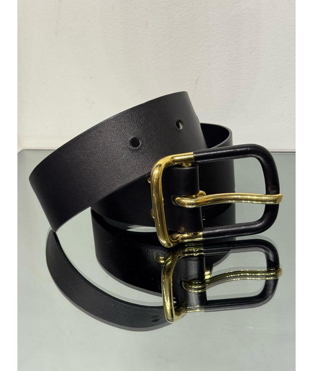 CHLOE Черный кожаный ремень, фото 8