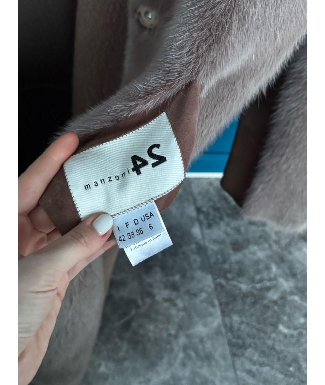 MANZONI 24 Меховая дубленка, фото 3