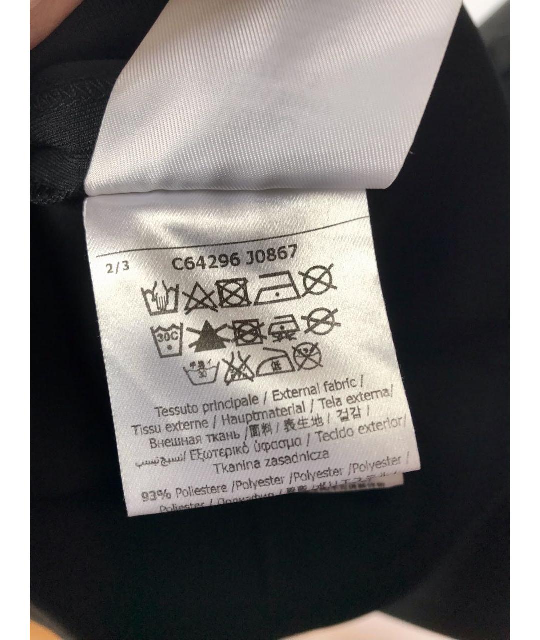 LIU JO Черное полиэстеровое коктейльное платье, фото 6