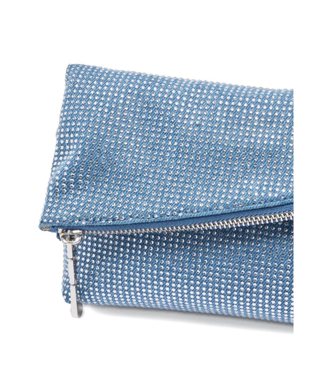 LIU JO Синяя деним сумка через плечо, фото 3