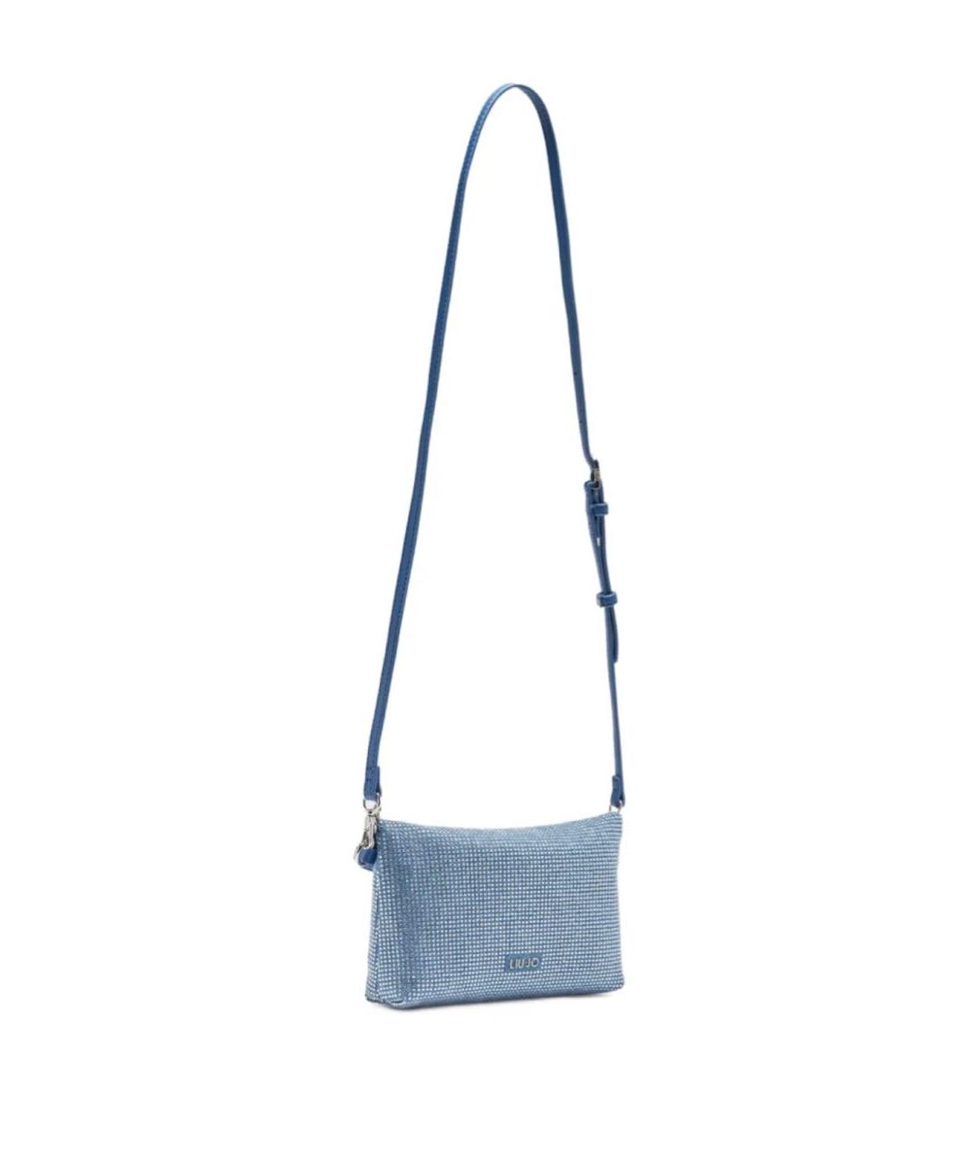LIU JO Синяя деним сумка через плечо, фото 6