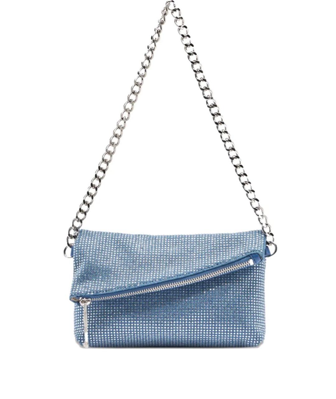 LIU JO Синяя деним сумка через плечо, фото 9