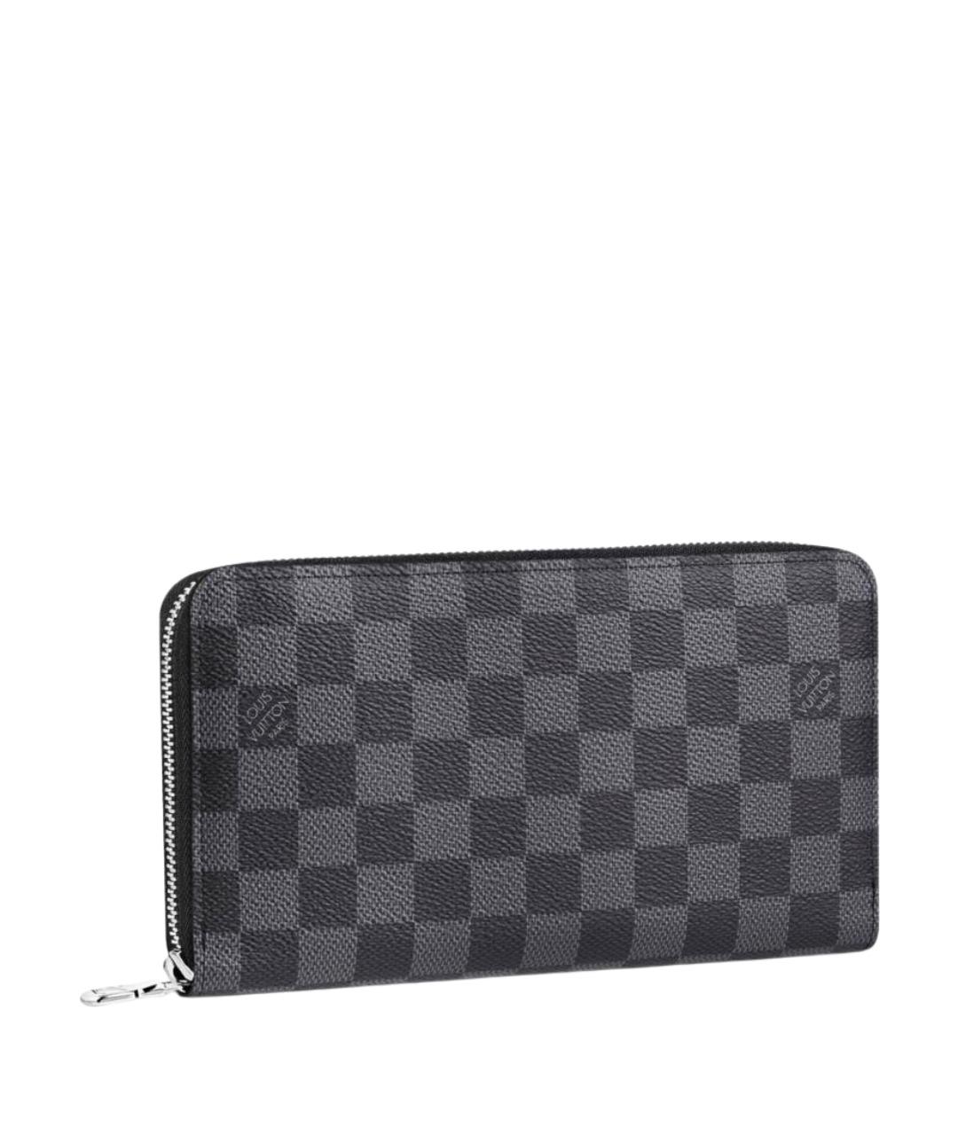 LOUIS VUITTON Антрацитовый кошелек, фото 1