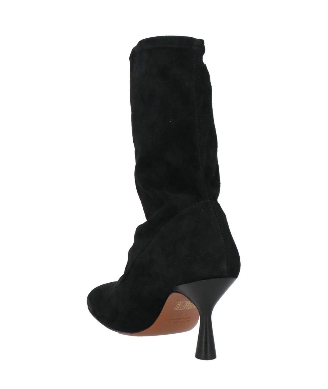 ATP ATELIER Черные замшевые ботильоны, фото 4