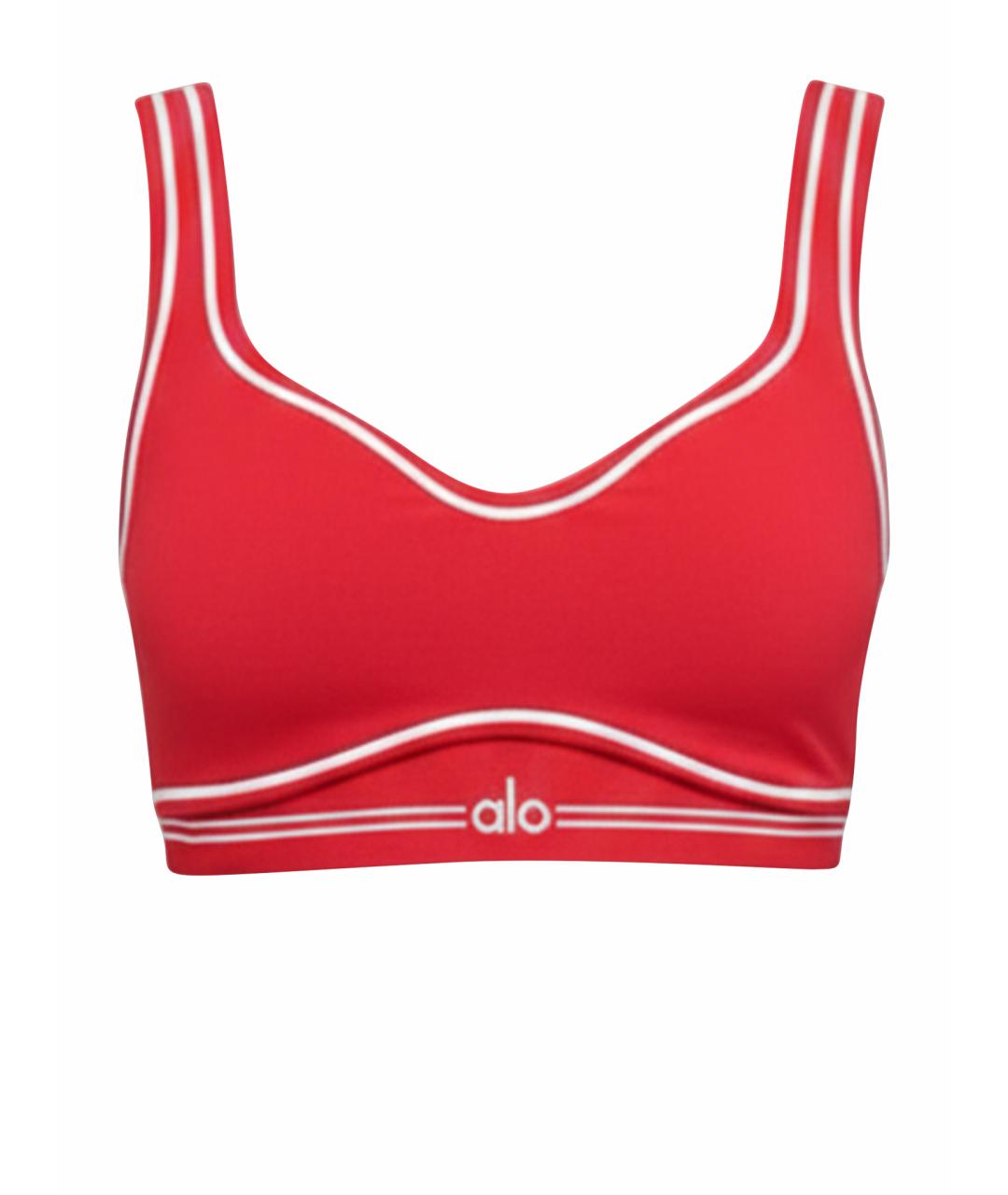 ALO YOGA Красный полиэстеровый спортивные костюмы, фото 1