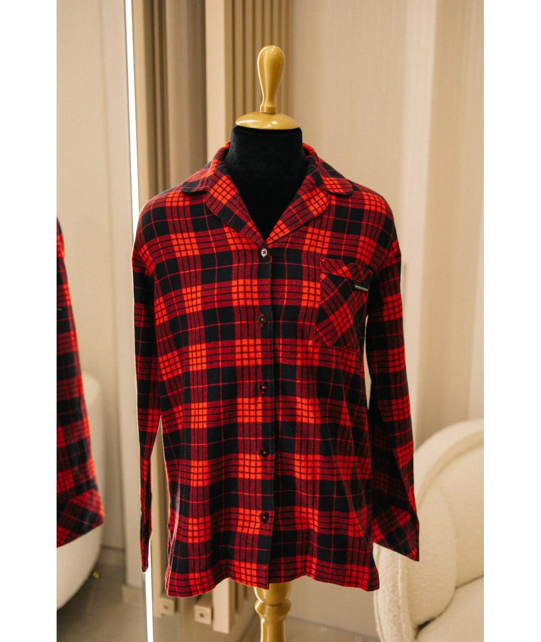 EMPORIO ARMANI Красная пижамы и сорочки, фото 7