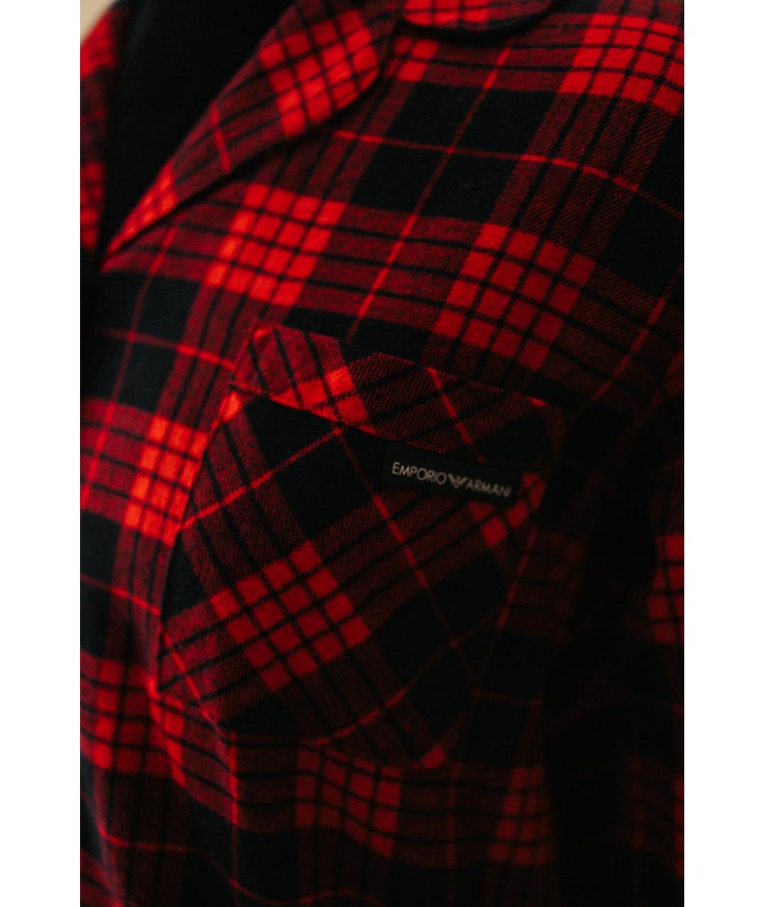 EMPORIO ARMANI Красная пижамы и сорочки, фото 4