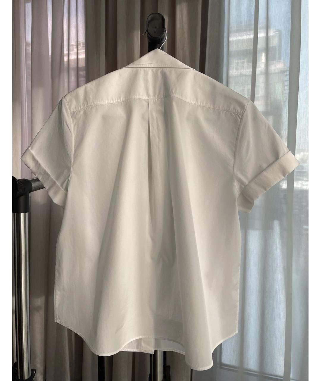 CHRISTIAN DIOR Белая хлопковая рубашка, фото 2