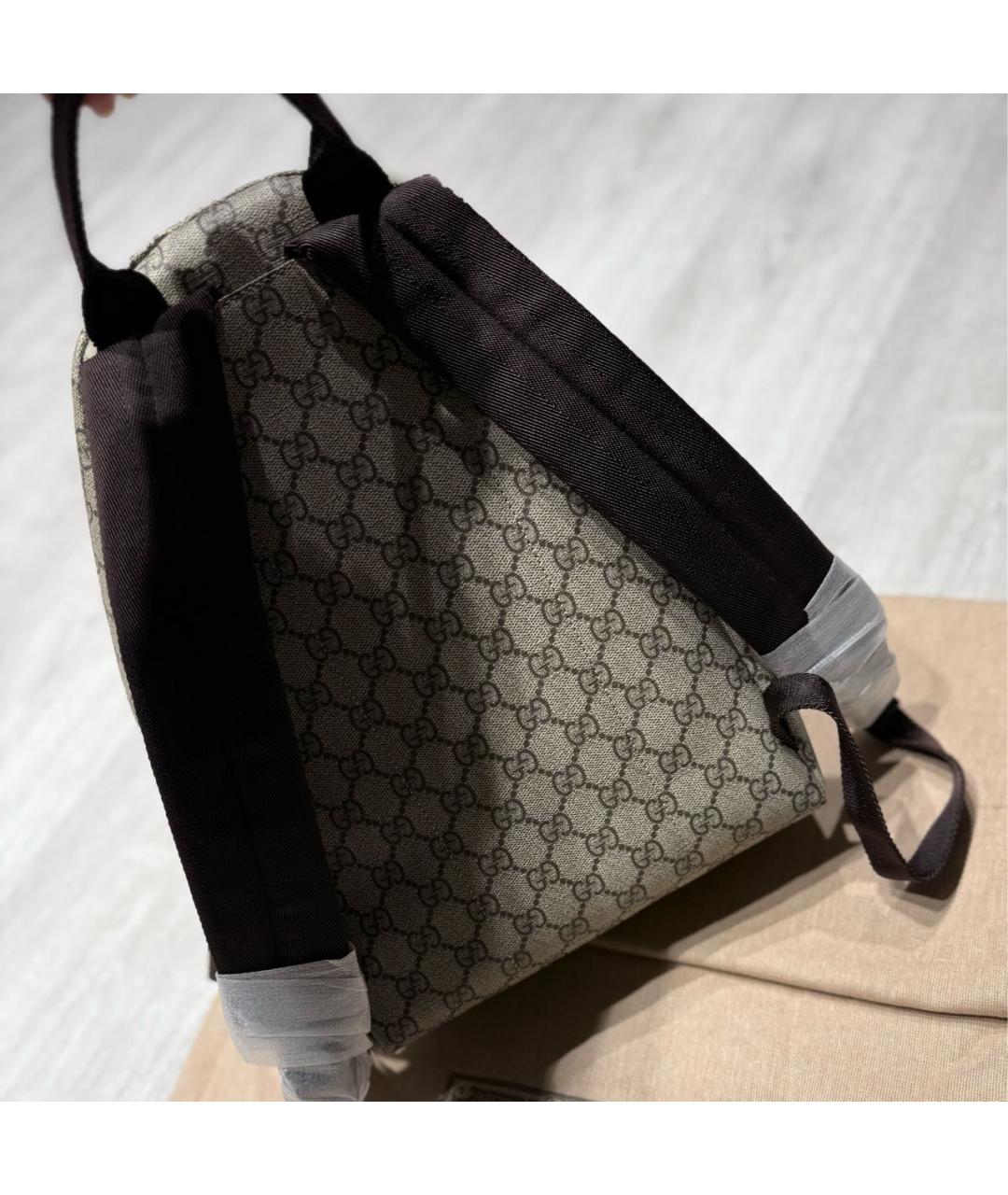 GUCCI Коричневый рюкзак, фото 5