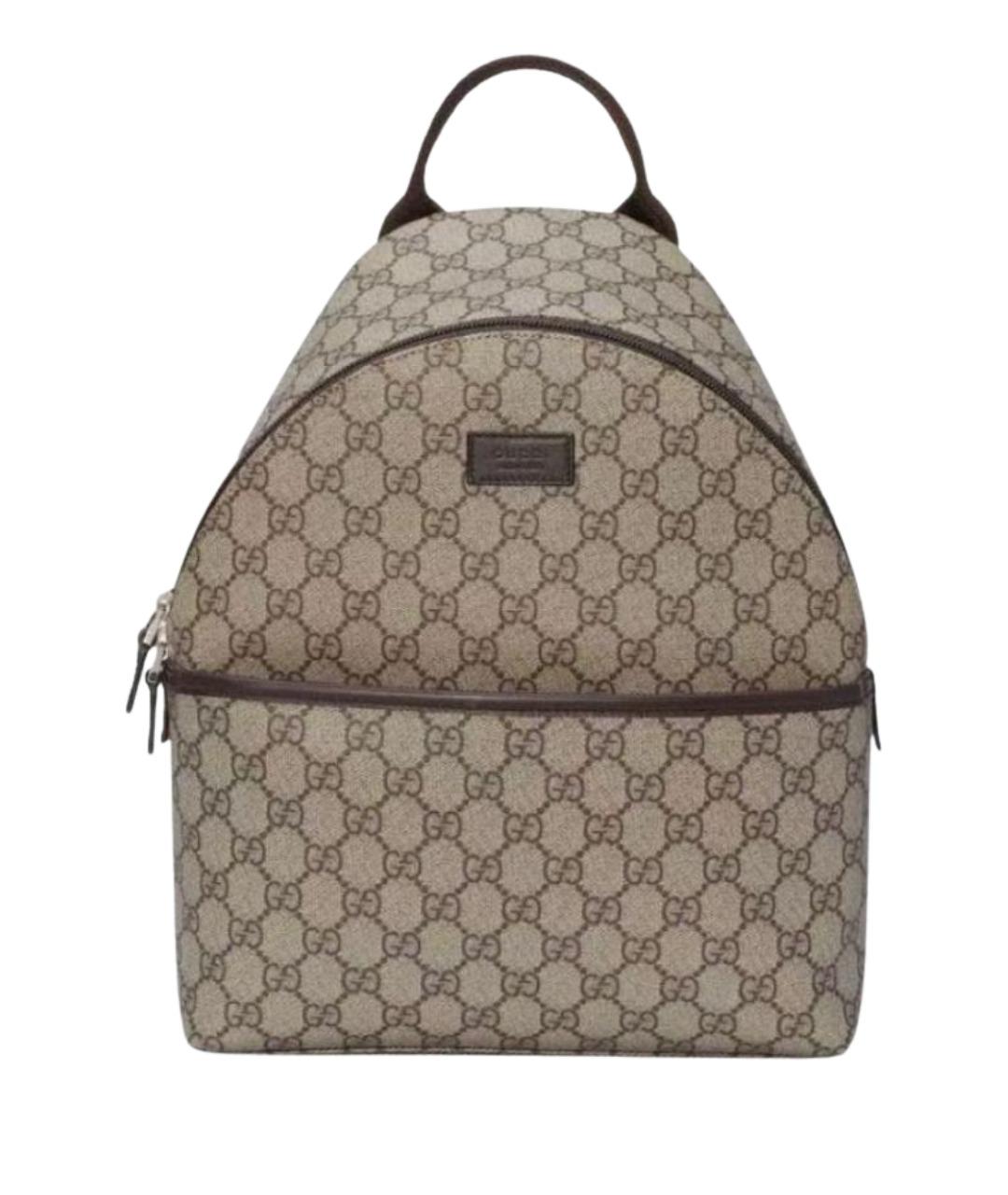 GUCCI Коричневый рюкзак, фото 1