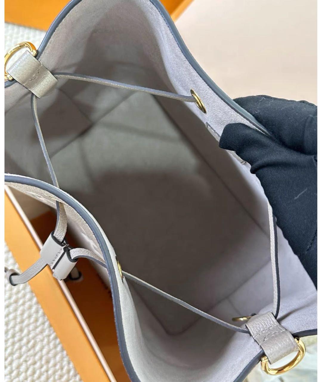 LOUIS VUITTON Бежевая сумка с короткими ручками, фото 3