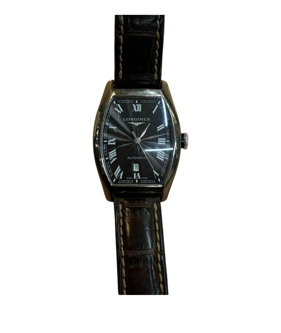 LONGINES Коричневые металлические часы, фото 1