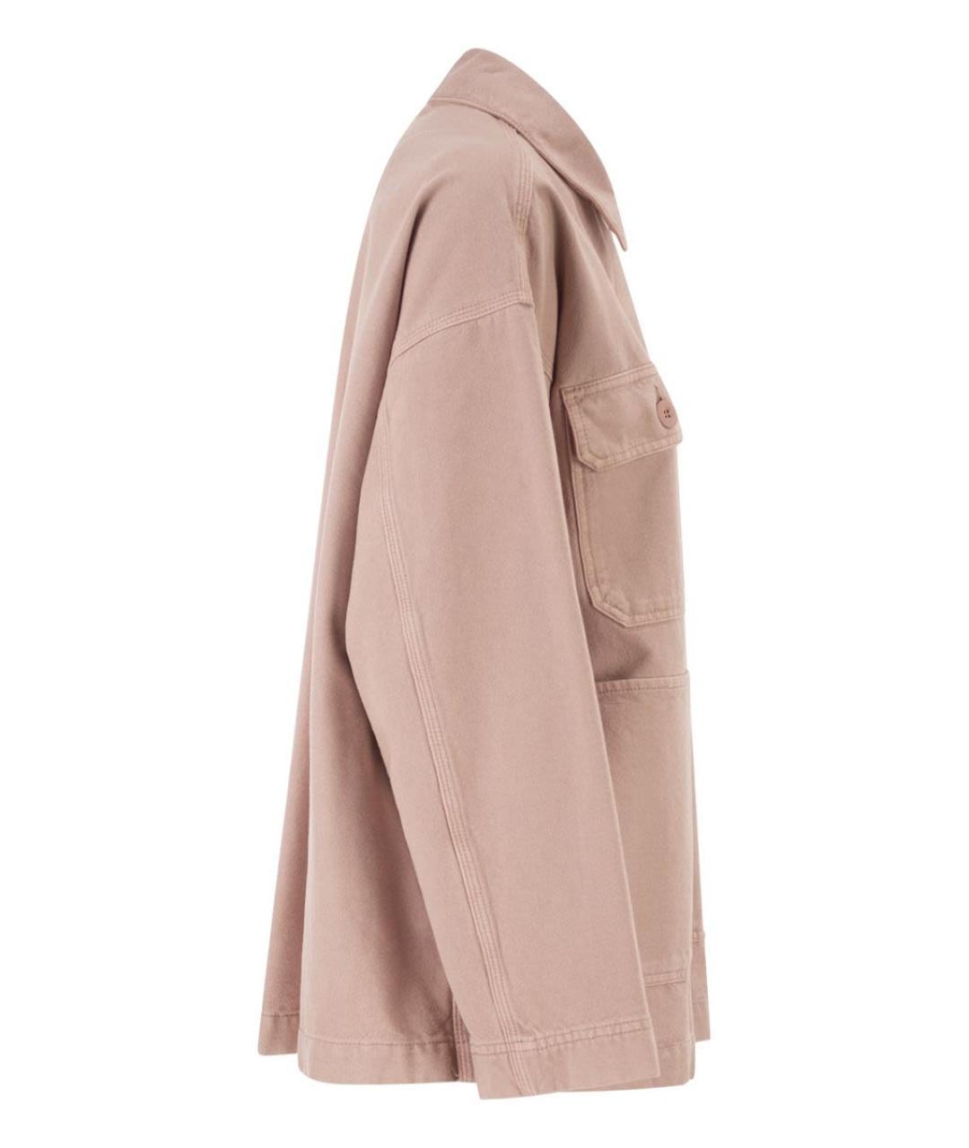 WEEKEND MAX MARA Розовая хлопковая куртка, фото 3