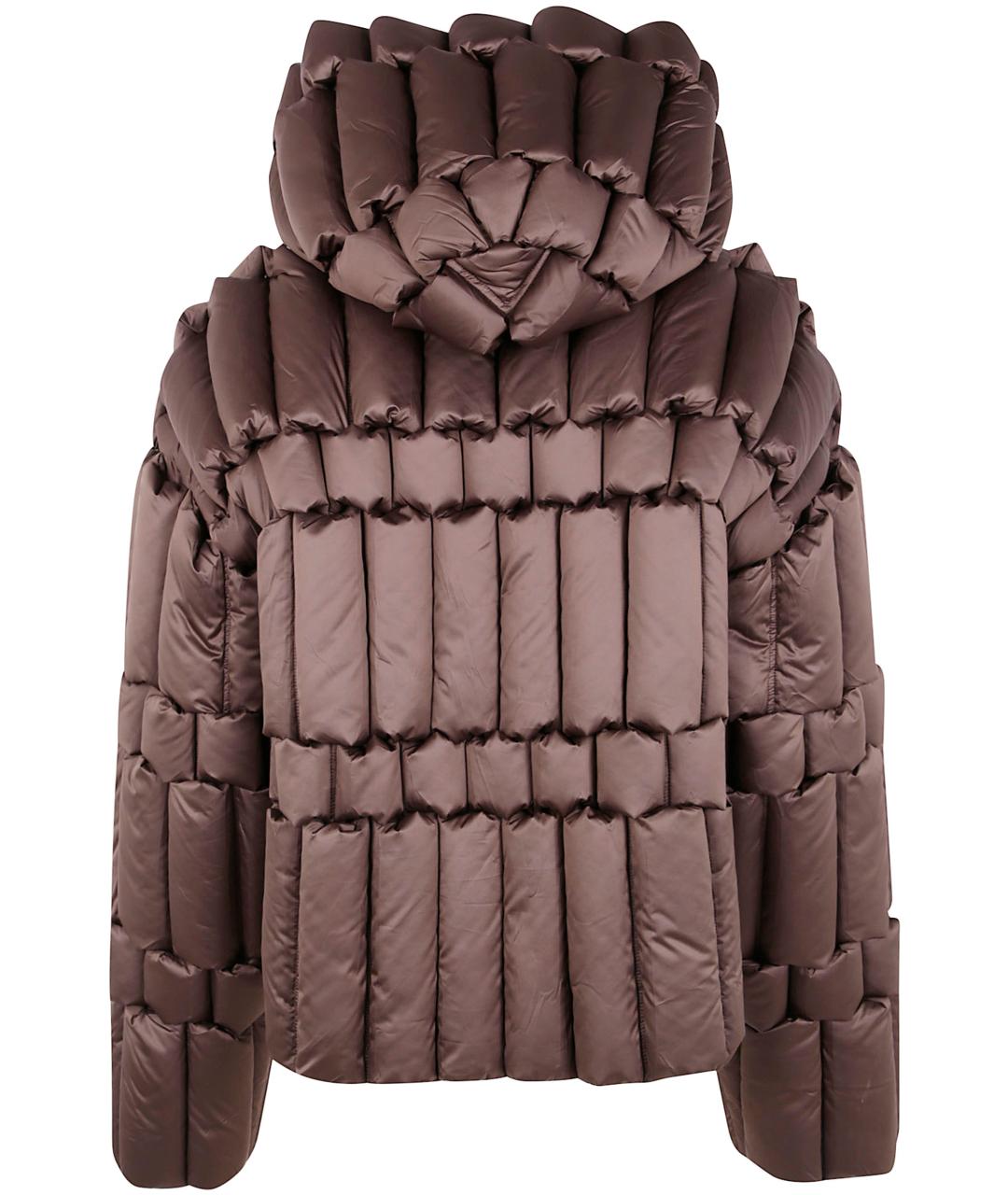 RAXXY Коричневый полиамидовый пуховик, фото 2