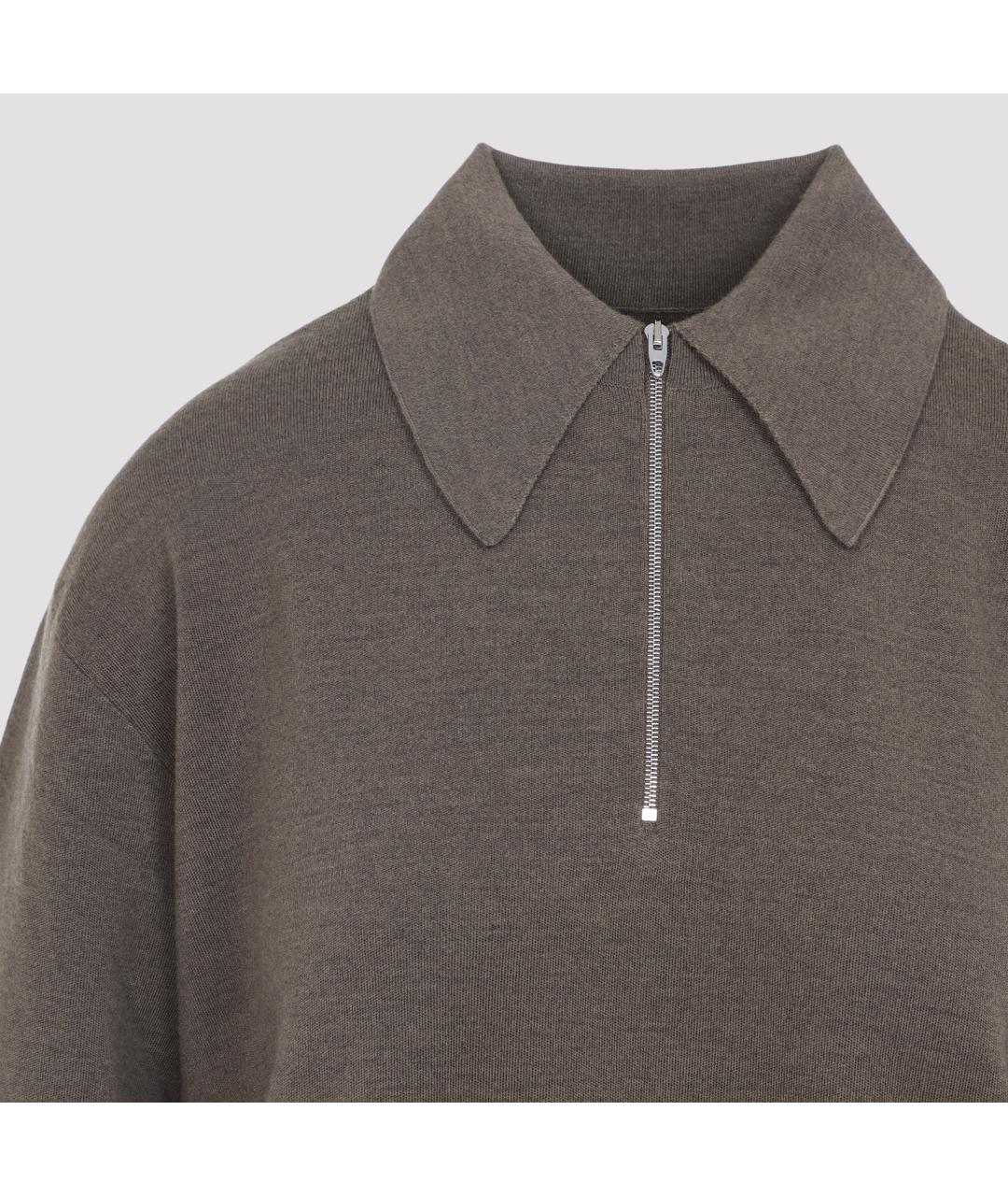 PHOEBE PHILO Бежевый шерстяной джемпер / свитер, фото 5