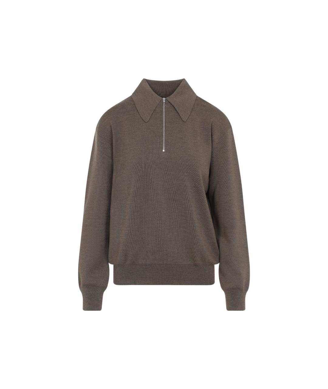 PHOEBE PHILO Бежевый шерстяной джемпер / свитер, фото 1