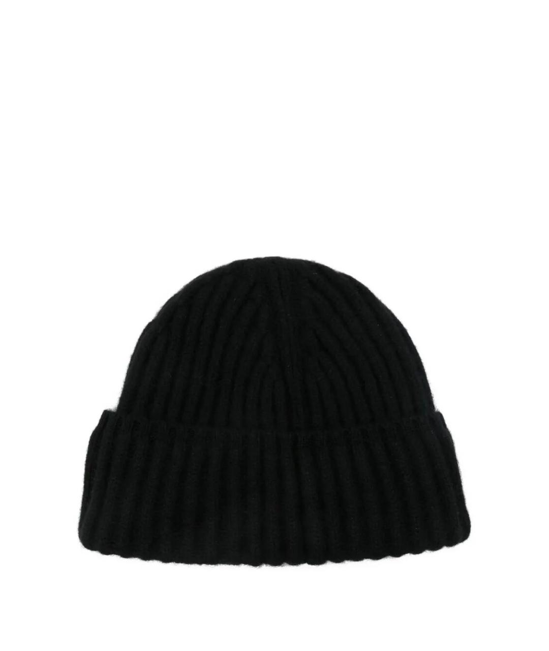 KUJTEN Черная кашемировая шапка, фото 2