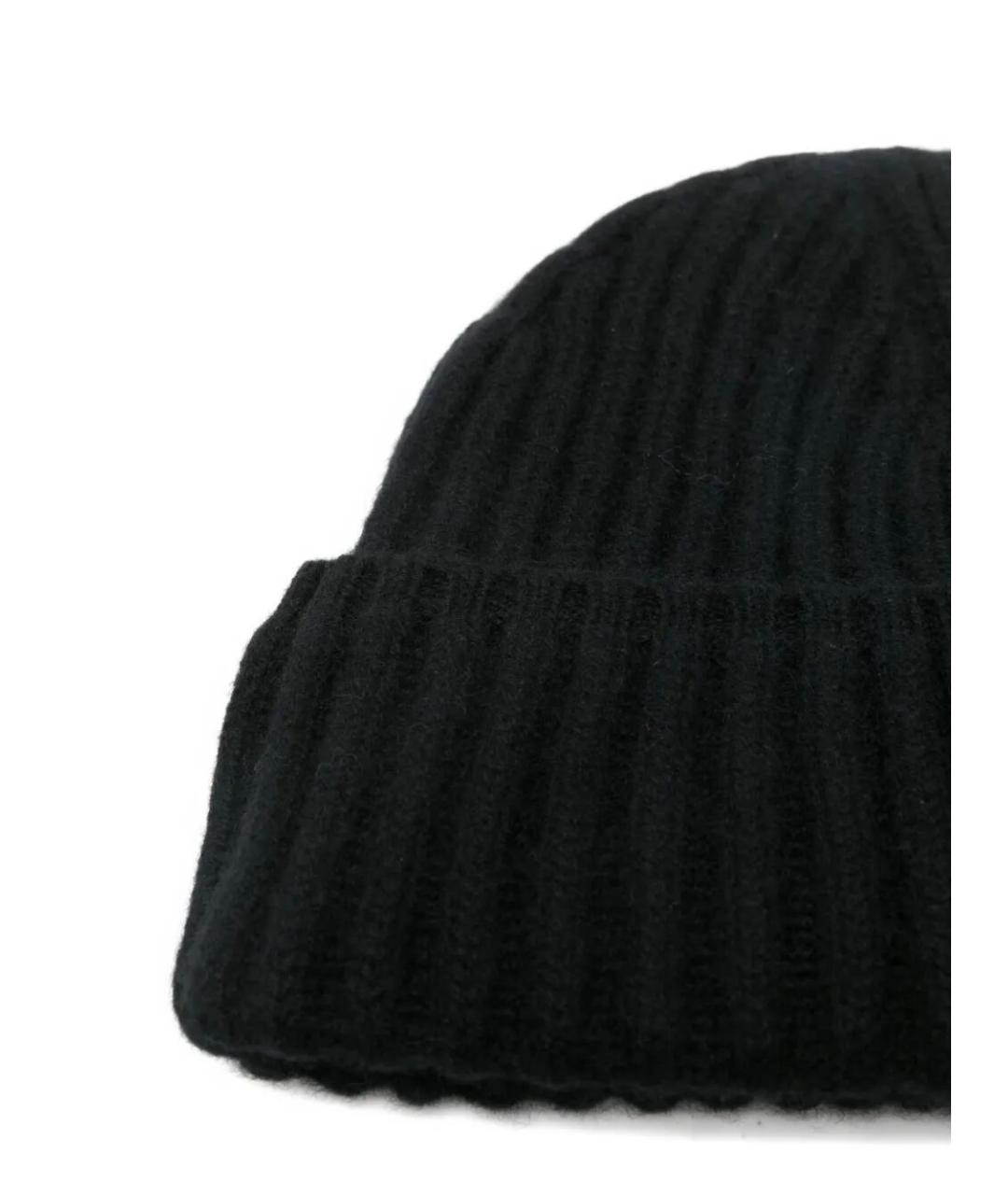 KUJTEN Черная кашемировая шапка, фото 3
