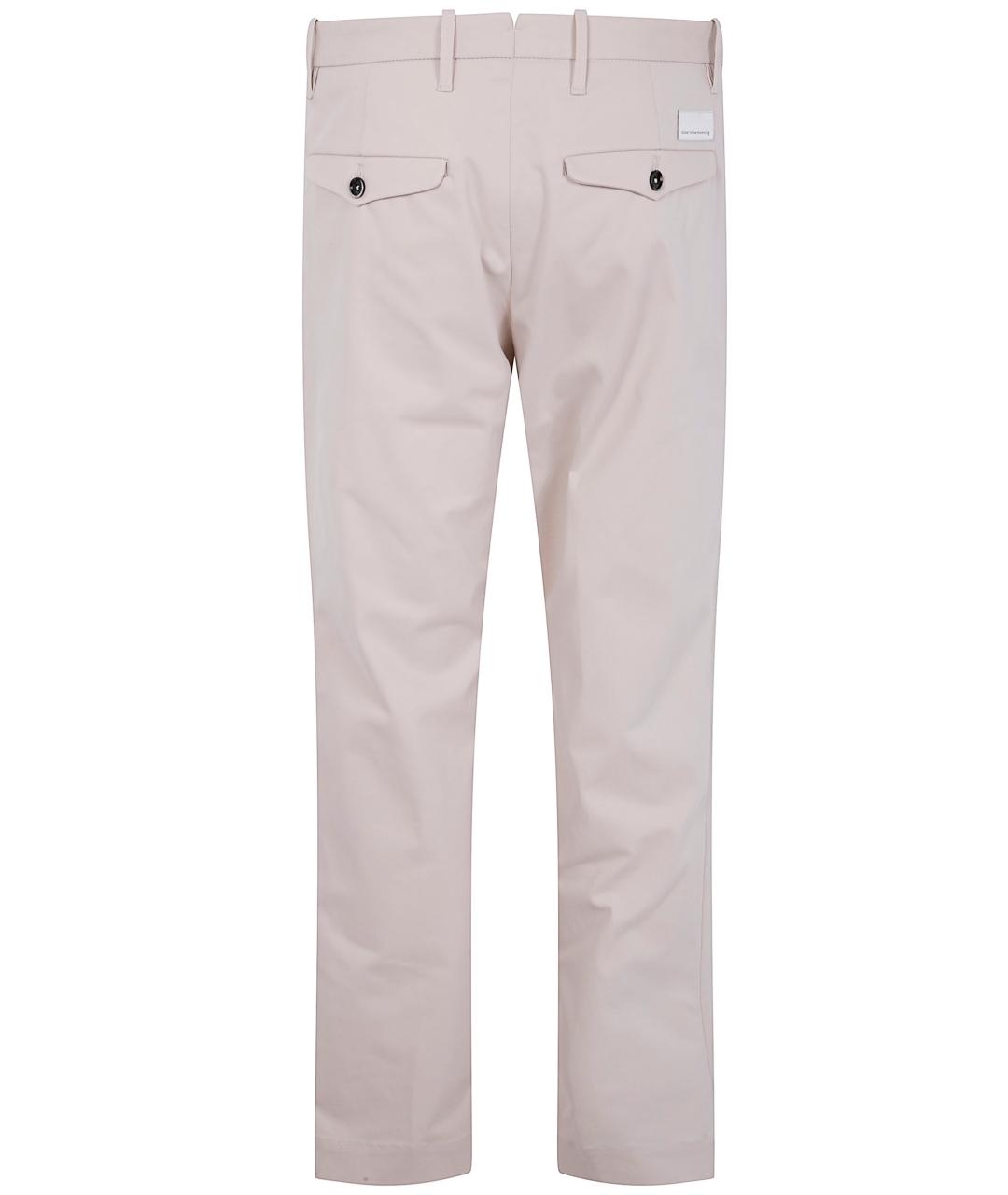 NINE IN THE MORNING Бежевые хлопковые повседневные брюки, фото 2