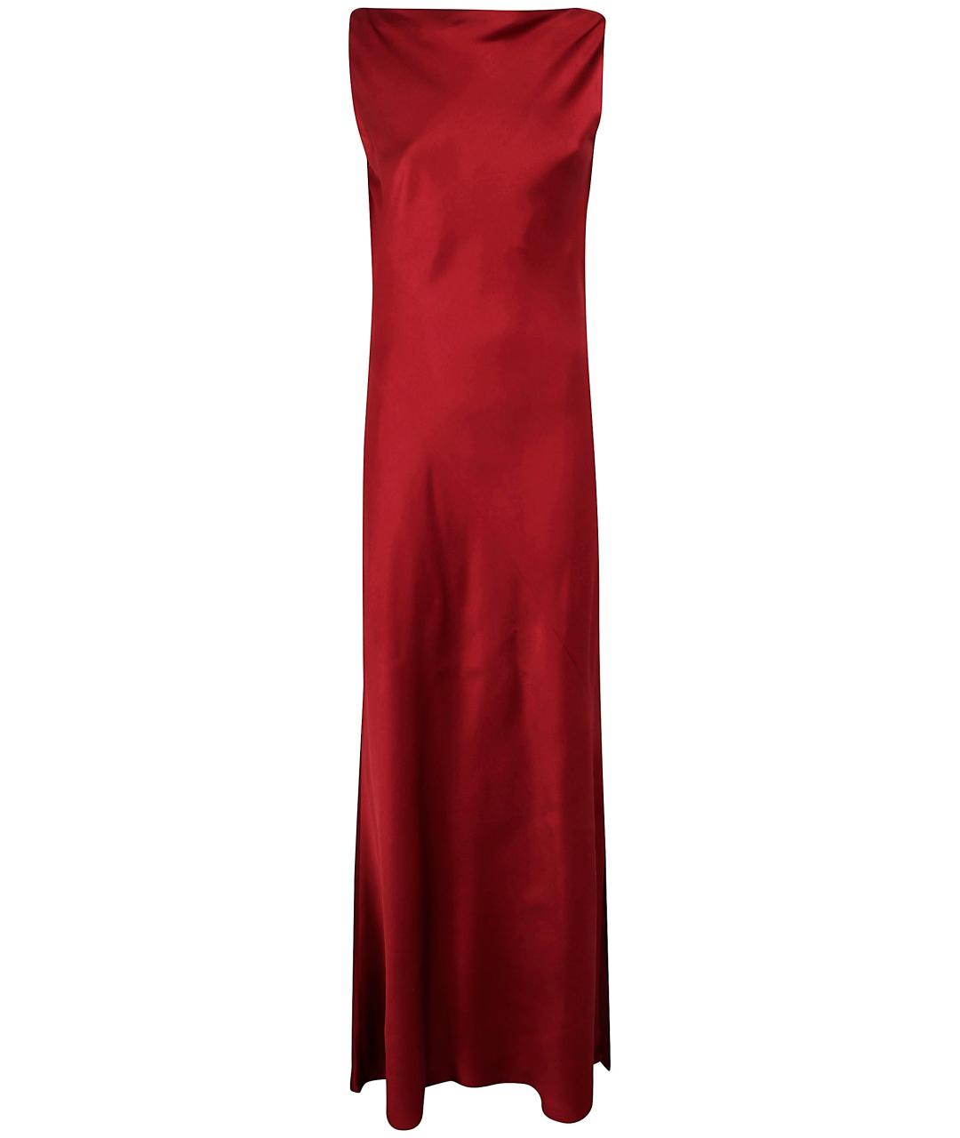 ANTONELLI FIRENZE Красное вискозное вечернее платье, фото 1