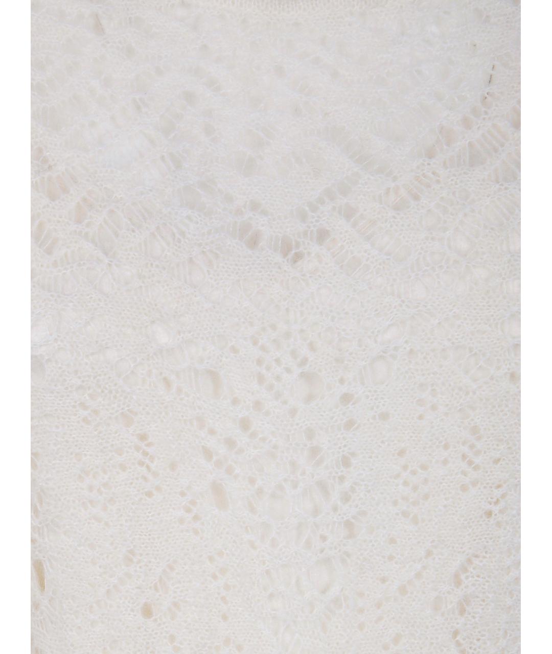 D.EXTERIOR Белое шерстяное повседневное платье, фото 3