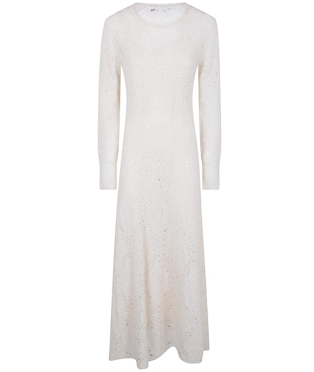 D.EXTERIOR Белое шерстяное повседневное платье, фото 1