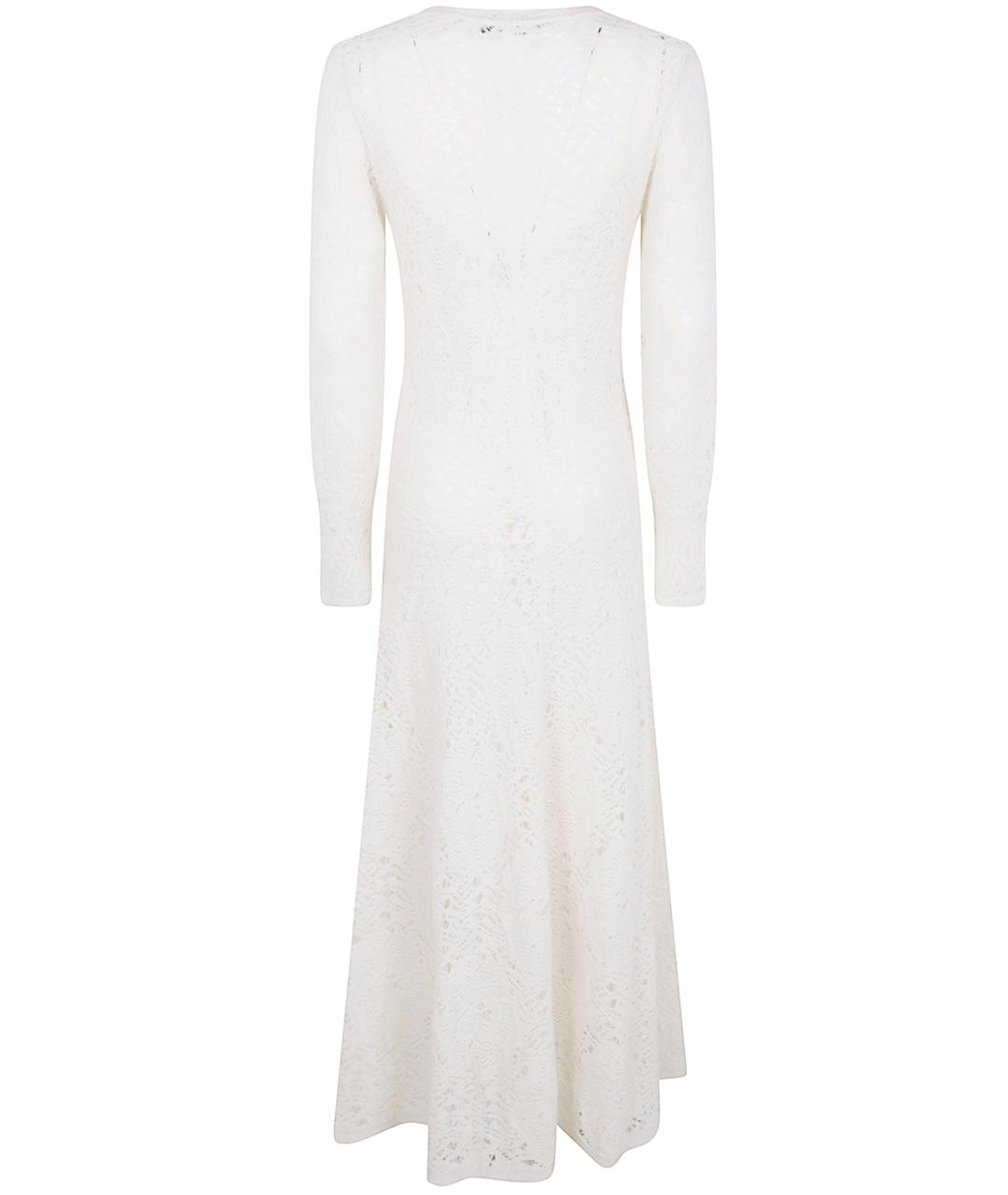 D.EXTERIOR Белое шерстяное повседневное платье, фото 2