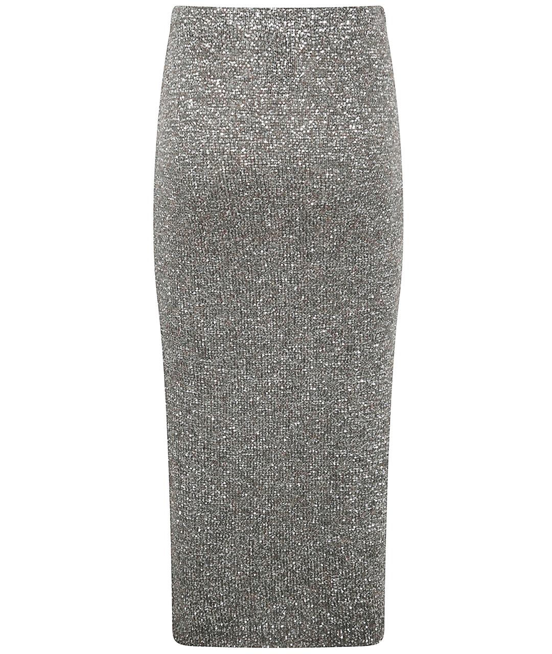 D.EXTERIOR Зеленая полиэстеровая юбка макси, фото 2